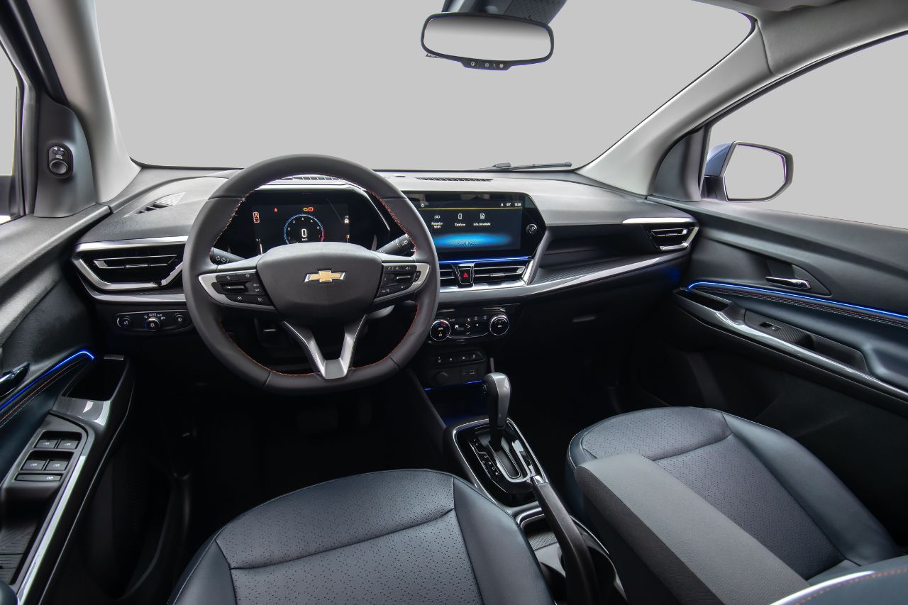 Tecnologia e conforto da Chevrolet Spin