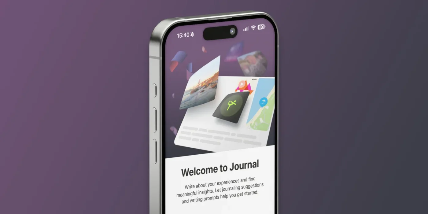 iOS 17.2traz o novo app Journal da Apple.