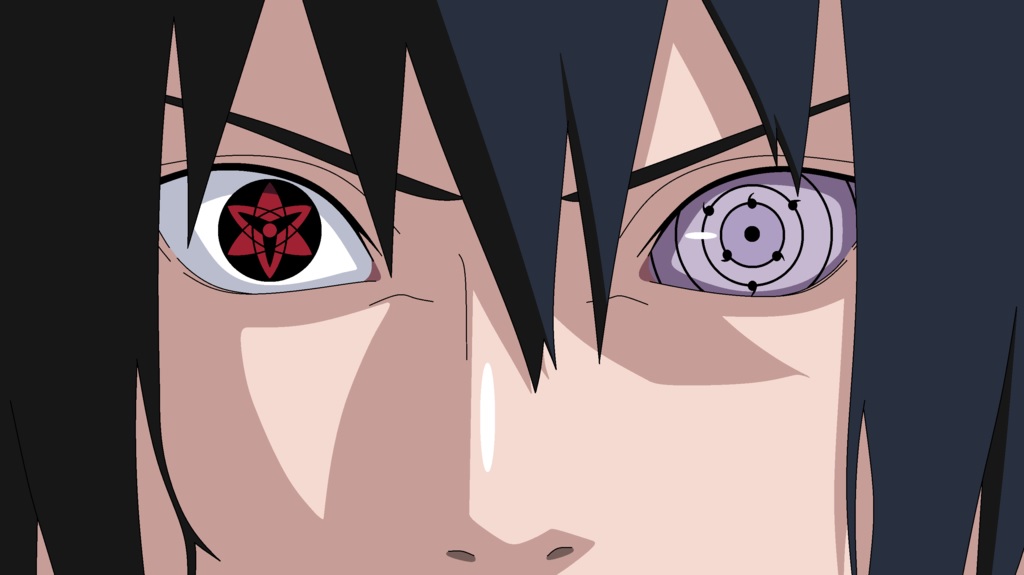 DESENHANDO os OLHOS do NARUTO Byakugan, Sharingan, Rinnegan, Mangekyo e  Sage Mode 