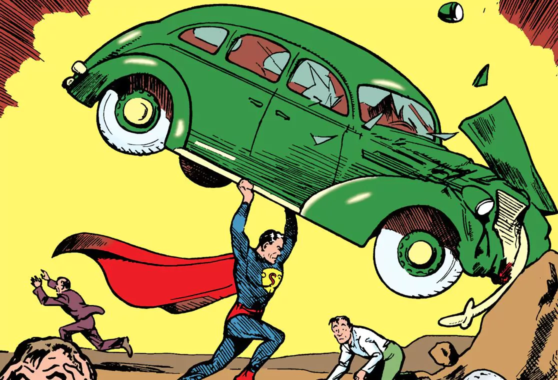 Leilão do primeiro quadrinho do Superman atinge cifra recorde