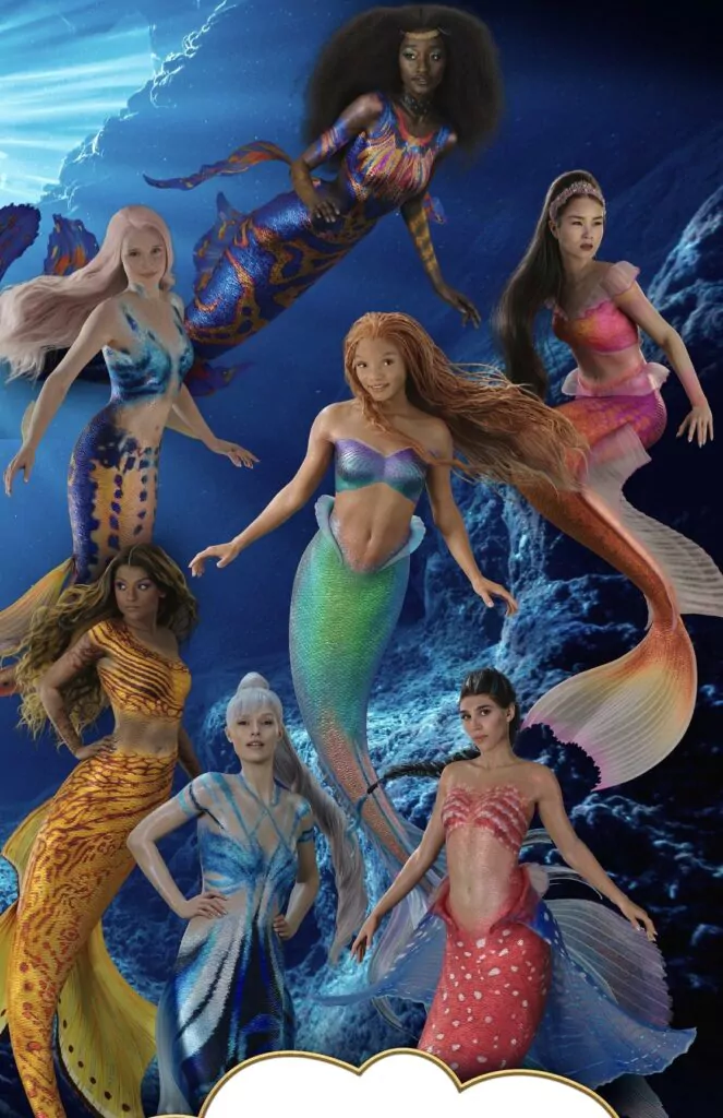 Ariel tem quantas irmãs na versão live-action de A Pequena Sereia