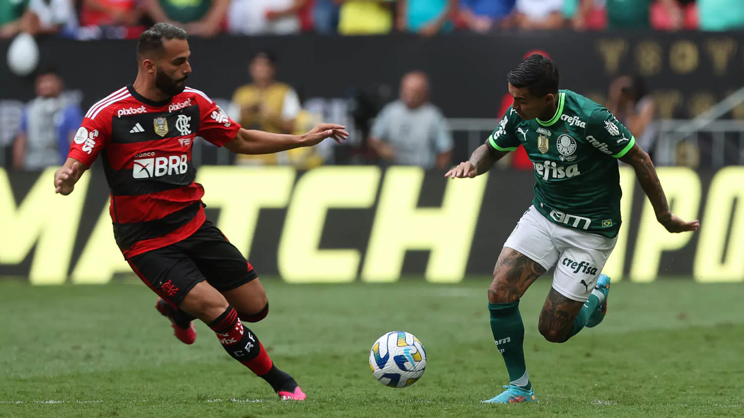 Palmeiras e Flamengo