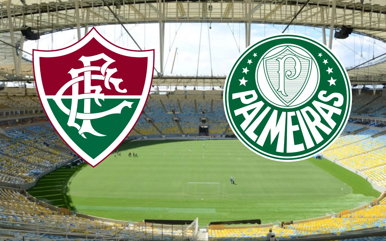 Fluminense x Palmeiras se enfrentam no Maracanã (Fotomontagem ilustrativa)