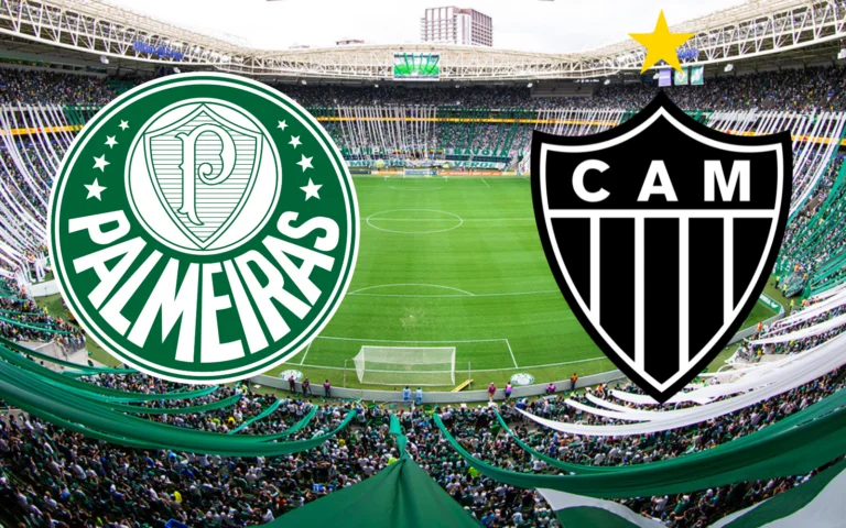 Palmeiras x Atlético-MG se enfrentam no Allianz Parque (Fotomontagem ilustrativa)