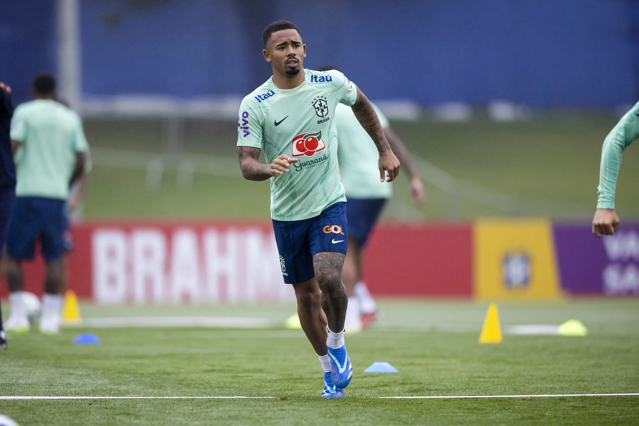 Titular contra a Argentina, Gabriel Jesus volta a vestir a Camisa 9 da Seleção Brasileira (Fotos: Joilson Marconne / CBF)