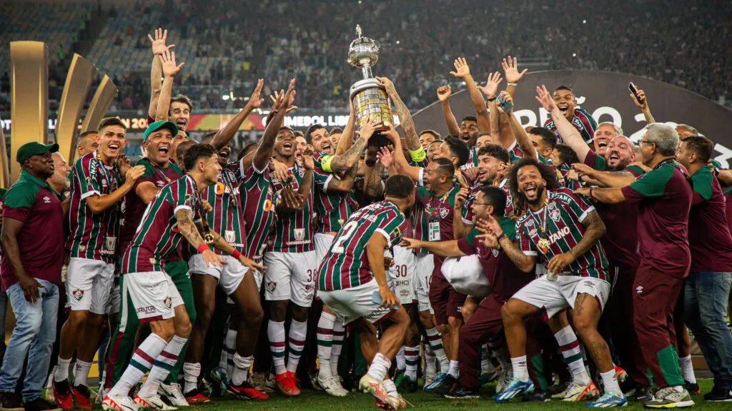 Após ser Campeão em 2023, o Fluminense também garantiu o seu acesso prévio a Libertadores 2024. (Foto: Marcelo Gonçalves / Fluminense FC)
