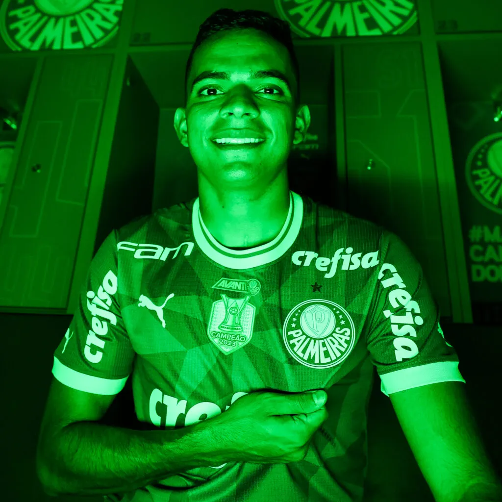 No Palmeiras, Bruno Rodrigues atuará ao lado do também potiguar Fabinho(Foto: Fabio Menotti/Palmeiras/by Canon)