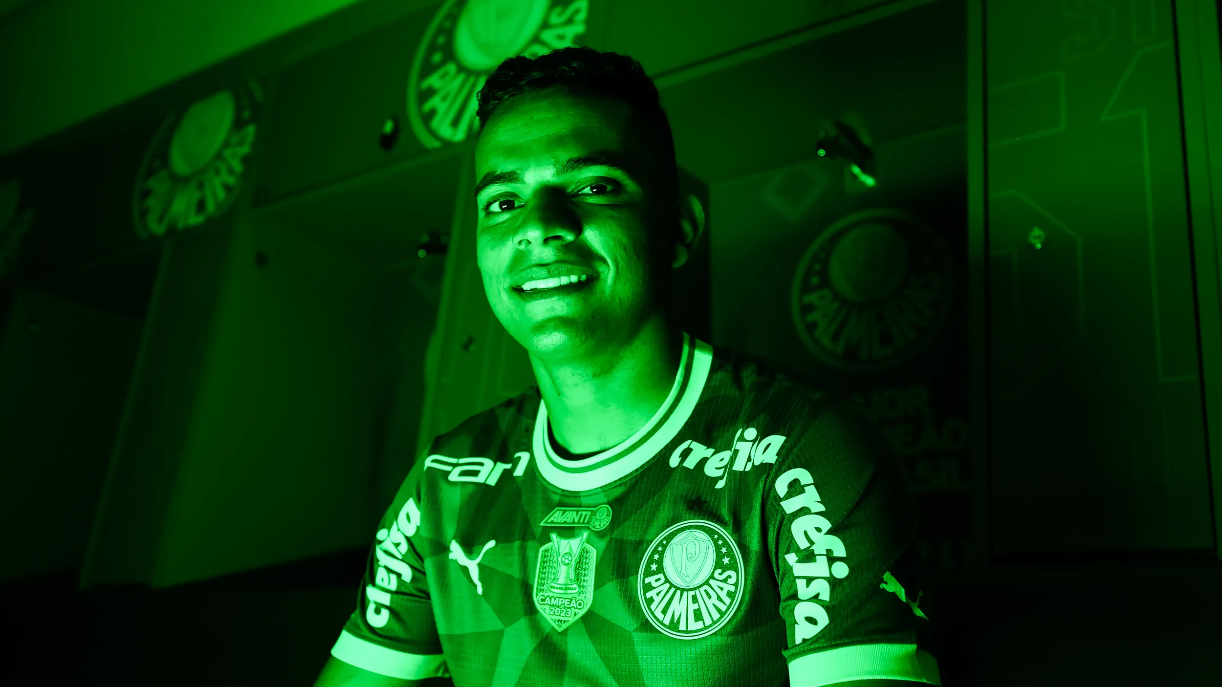 Jogador potiguar é confirmado como novo reforço do Palmeiras (Foto: Fabio Menotti/Palmeiras/by Canon)