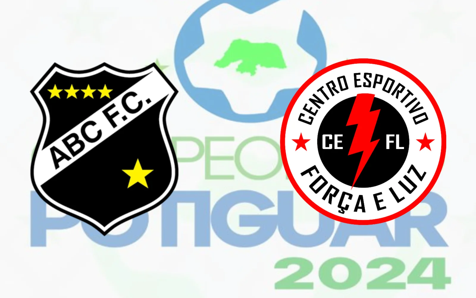 Contra o Força e Luz, ABC estreia nesta quarta-feira (17) no Campeonato Potiguar 2024 (Imagem: Fotomontagem)