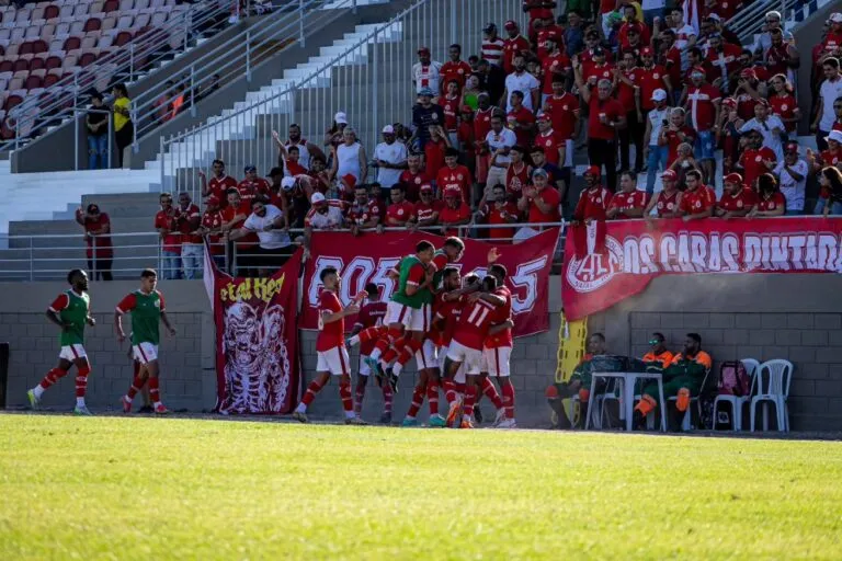Com gol de Matheuzinho, América-RN vence a primeira no Campeonato Potiguar 2024 (Foto: Paulo José / América-RN)