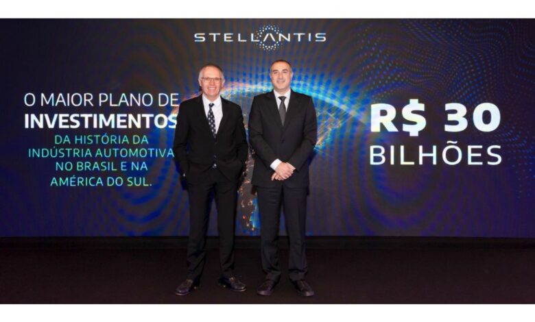 Stellantis lançará 40 novos carros no Brasil até 2030