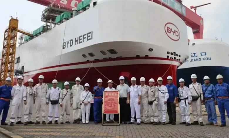 navio da BYD