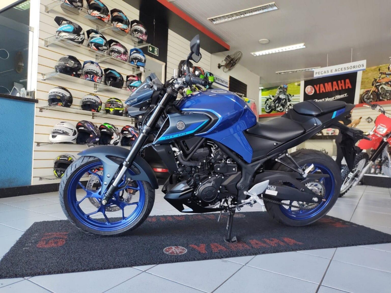 Yamaha MT03 2024 ficha técnica, preço e consumo