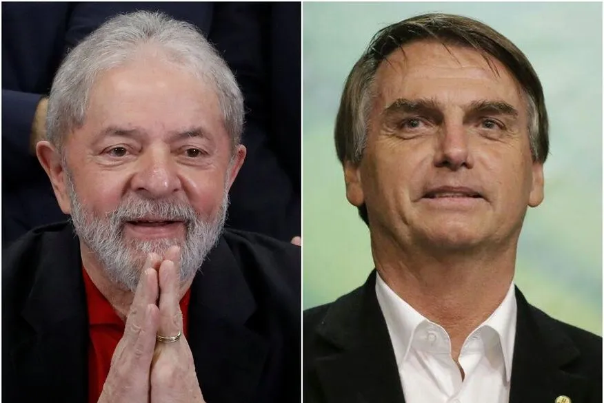 lula vs bolsonaro