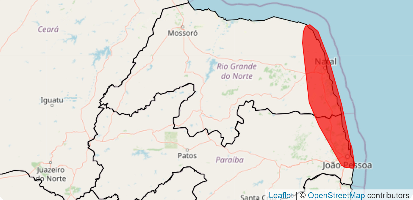 Inmet emite alerta vermelho de chuvas para Natal e mais 34 cidades do RN