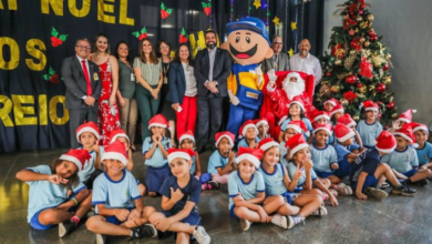 Papai Noel dos Correios. Imagem: Divulgação