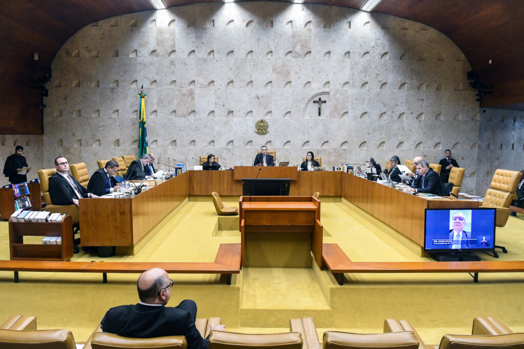 Em 2017, o STF decidiu que o ICMS não faz parte da base de cálculo para a incidência da Cofins/PIS.(Foto: Carlos Moura/SCO/STF) 