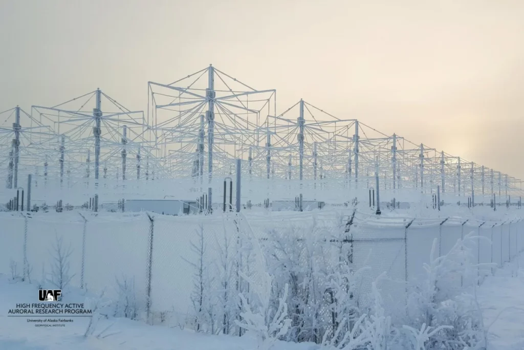 antenas do projeto haarp