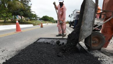 Avenidas da Zona Norte de Natal passam por obras de pavimentação