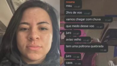 Rosana Santos Xavier tirou selfie dentro da aeronave da voepass que caiu em Vinhedo