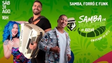 Samba da Raffe promove Caldeirão de Hits na Arena das Dunas