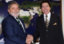 silvio santos e lula