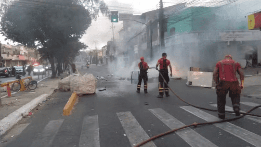 Protestos após morte Fortaleza