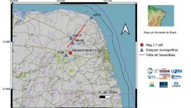 Tremor de terra com 1.7 de magnitude e registrado em Riachuelo RN