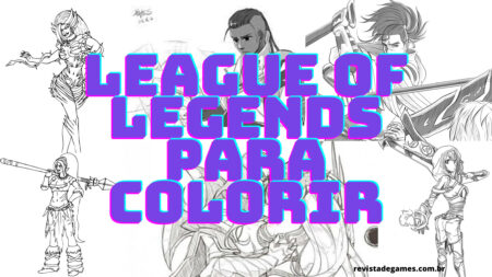 League of Legends para colorir