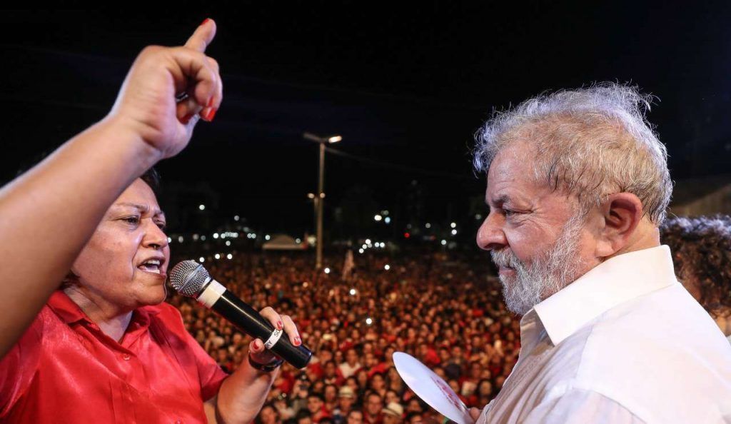 Lula e Fátima Bezerra em Mossoró