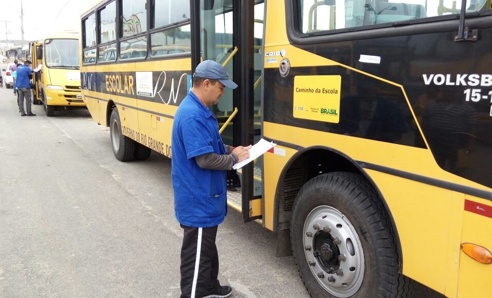 Detran-RN inicia cronograma de vistoria do transporte público escolar
