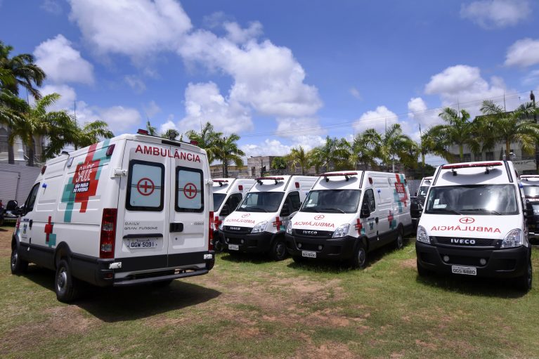 Saúde do RN ganha reforço de 24 ambulâncias equipadas com UTI
