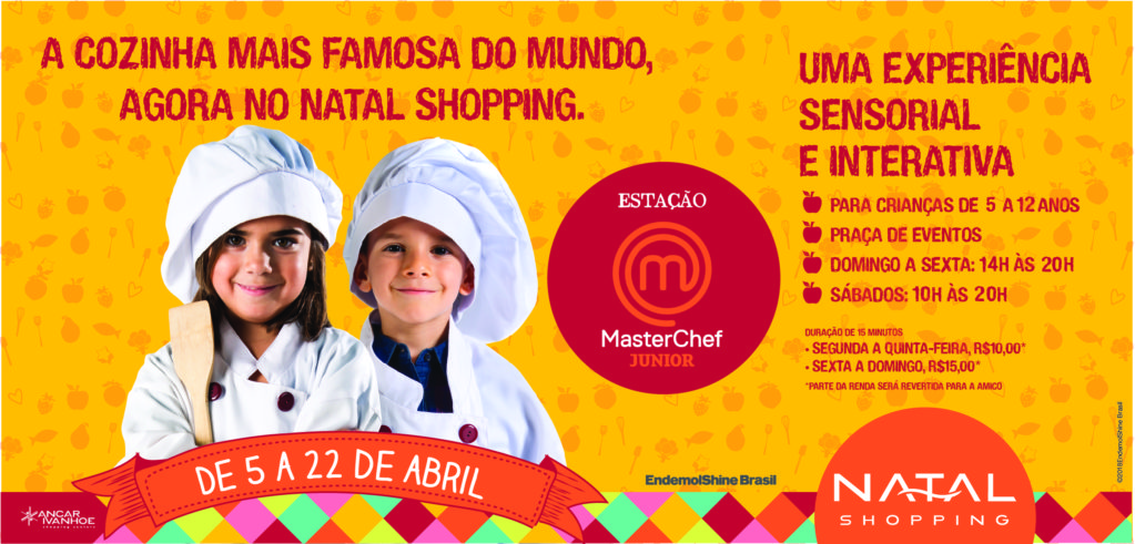 Natal Shopping recebe "Estação MasterChef Júnior Brasil"
