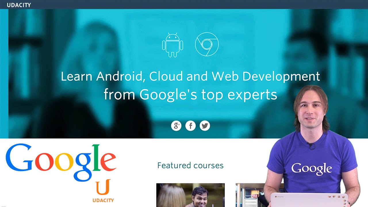 10 cursos gratuitos para aprender com o Google e a Udacity