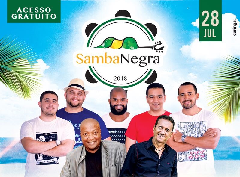 Projeto Samba Negra apresenta o melhor do samba com shows gratuitos em Ponta Negra