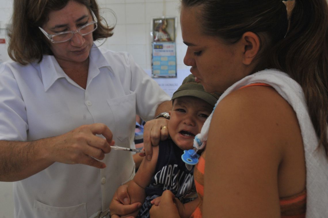 Surtos de sarampo no Brasil