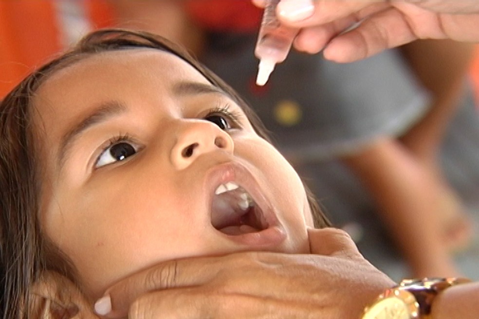Vacina contra poliomielite está disponível nas unidades de saúde de Natal