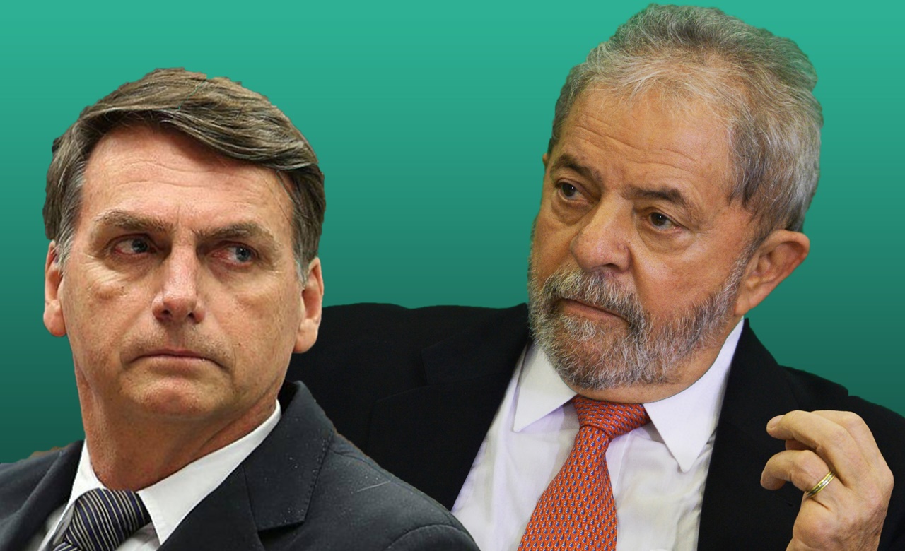 Pesquisa 'Datafolha' revela que Bolsonaro só aparece em 1º sem Lula na disputa