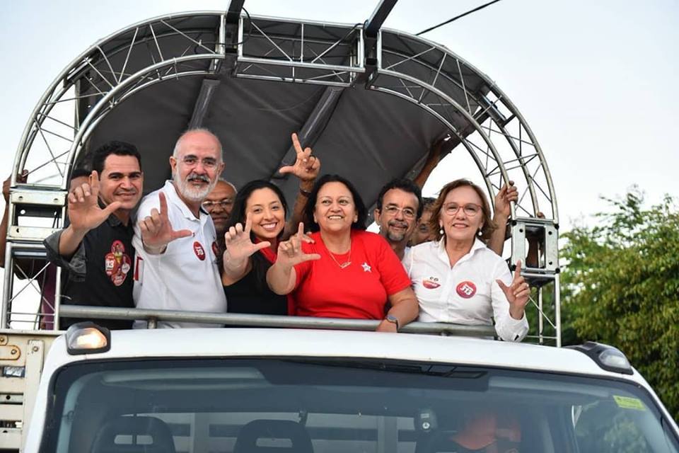 pesquisa confirma liderança de Fátima Bezerra ao governo do RN