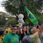Manifestação pró-Bolsonaro em natal
