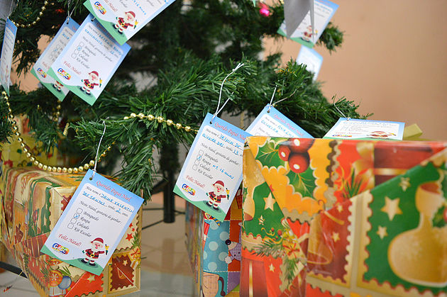 Campanha arrecada presentes para o Natal das crianças do GACC