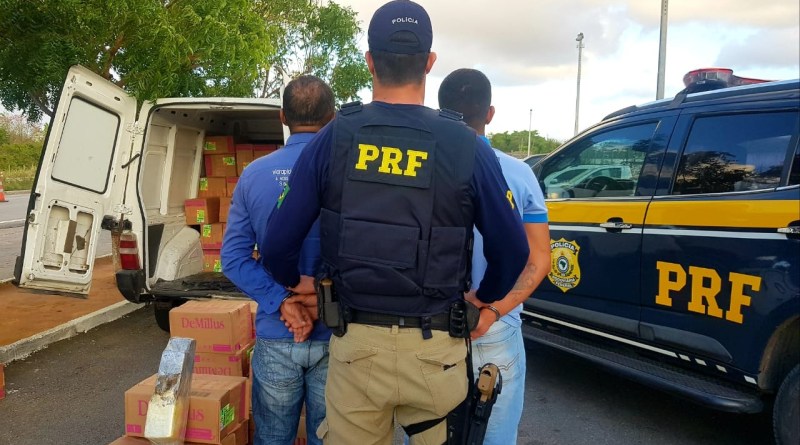 Dupla que usou carro da empresa para transportar maconha é detida em Ceará-Mirim
