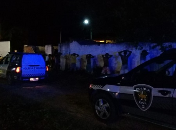 Polícia Civil acaba com festa de facção criminosa em Maxaranguape