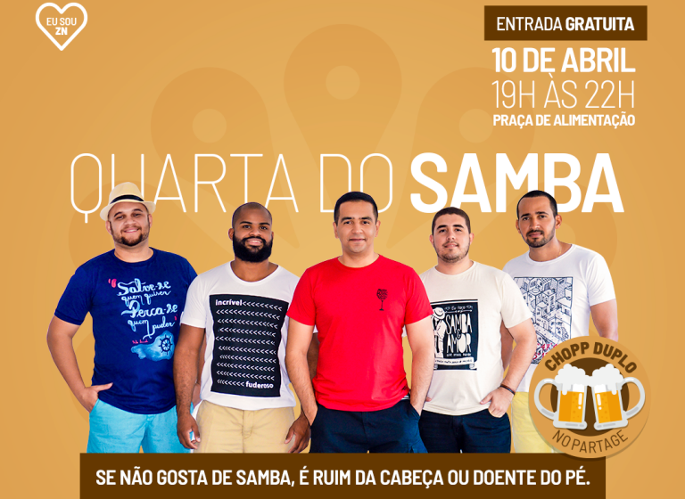 Partage Norte Shopping promove edição especial da Quarta do Samba