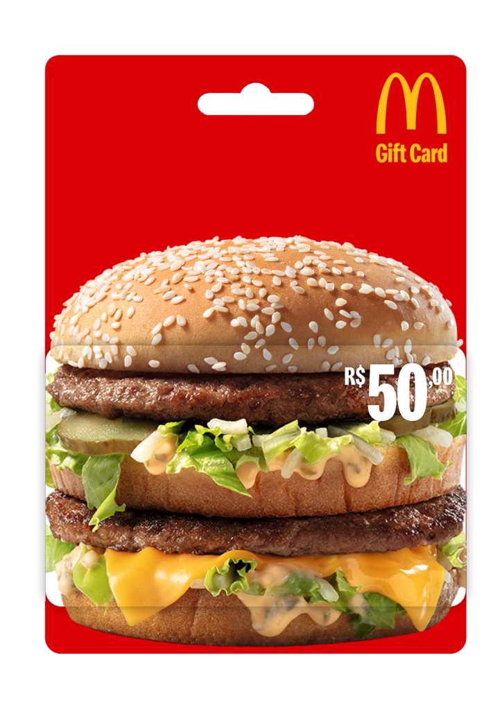 gift card McDonald’s terá vale-presente a partir de novembro