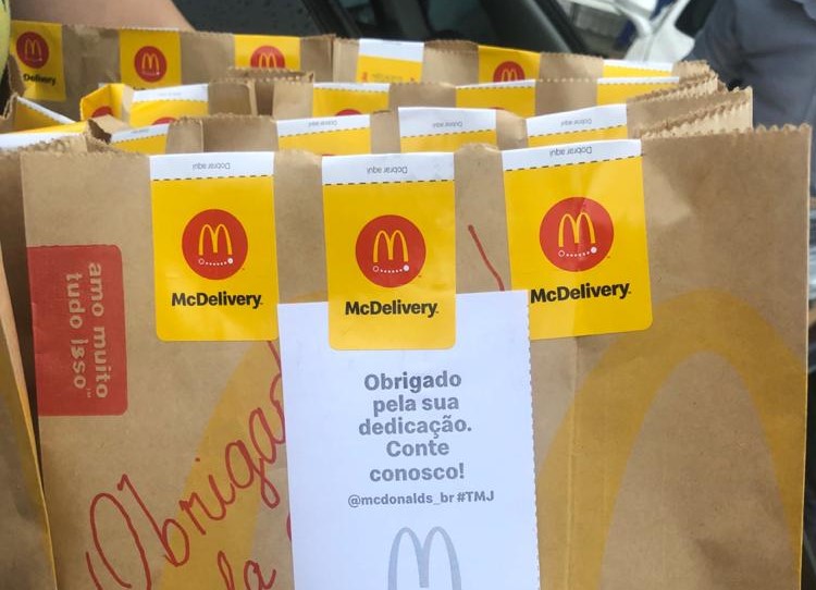 McDonald’s doa refeições para caminhoneiros no Brasil