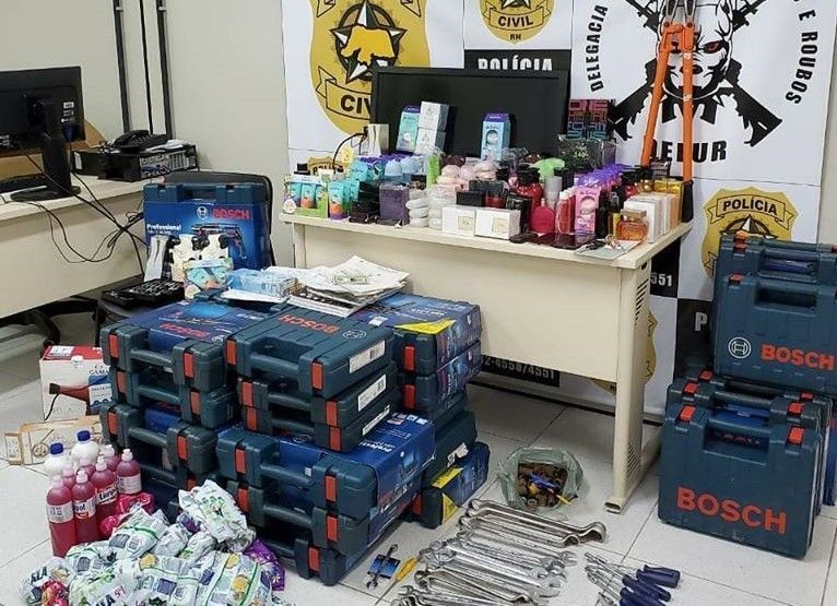 Homem é preso em Vera Cruz com produtos furtados no valor de R$ 250 mil