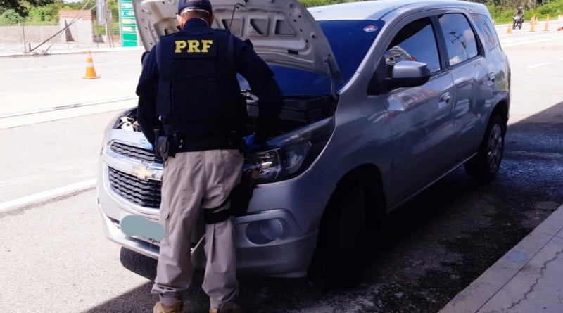 Veículo roubado em Recife PE é recuperado pela PRF em São José de Mipibu