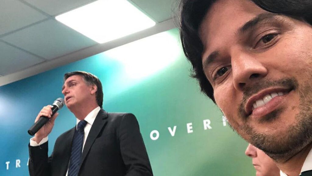 Fábio Faria tem a simpatia do clã Bolsonaro