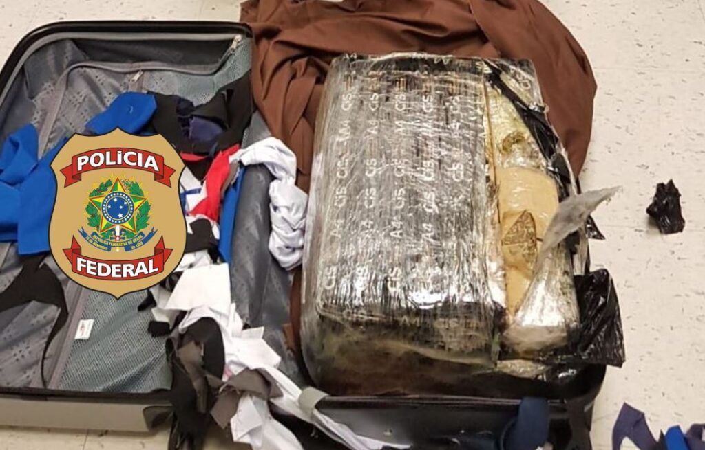 PF prende homem com quase 16 kg de maconha no Aeroporto de Natal